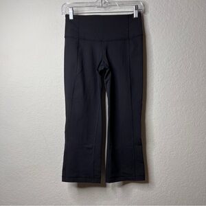 Lululemon Align Crop Leggings Women’s 4 Black 21” Inseam High Rise Pocket